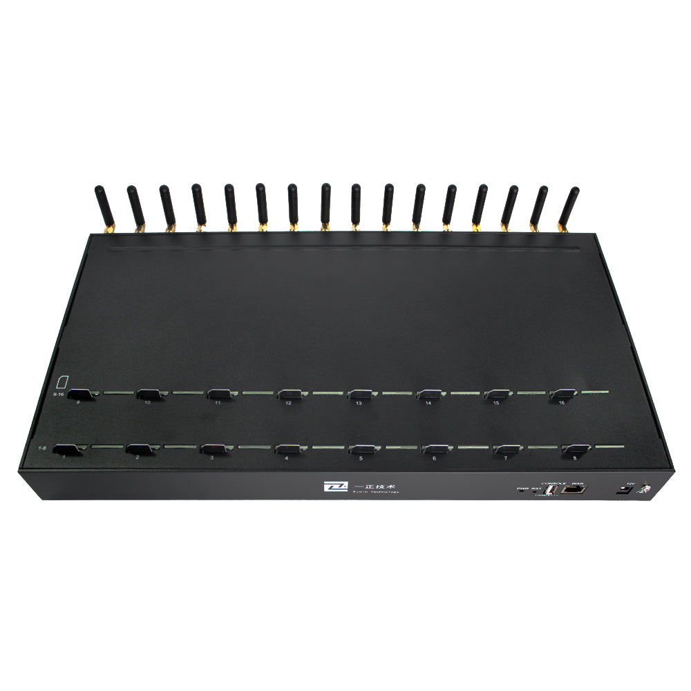 Ejointech Best GSM Gateway 16 Ports,Inbound and Outbound GoIP Sip Gateway 16 Sim [ACOM516L-16]