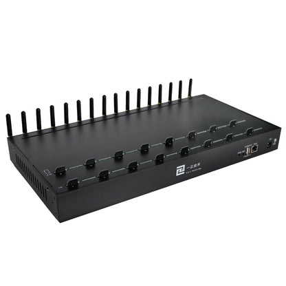 Ejointech Best GSM Gateway 16 Ports,Inbound and Outbound GoIP Sip Gateway 16 Sim [ACOM516L-16]