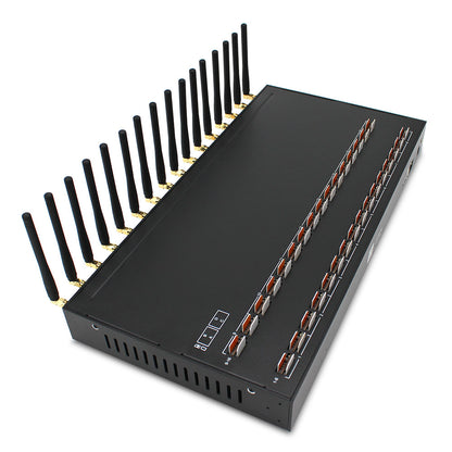 Ejointech Multiple Sim Calling Machine 4G LTE 16 Ports 64 SIM GOIP VoIP GSM Gateway [ACOM516L-64]