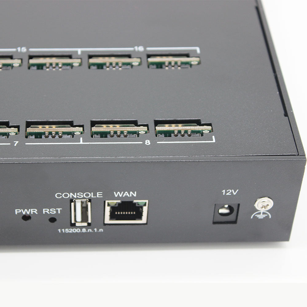 Ejointech Multiple Sim Calling Machine 4G LTE 16 Ports 64 SIM GOIP VoI ...