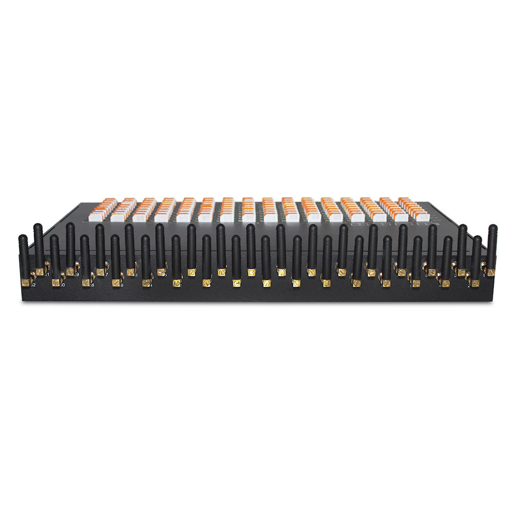 Ejointech 4G LTE 32 Port GSM Gateway VoIP 256 Mutiple-Sim Gateway Conf ...