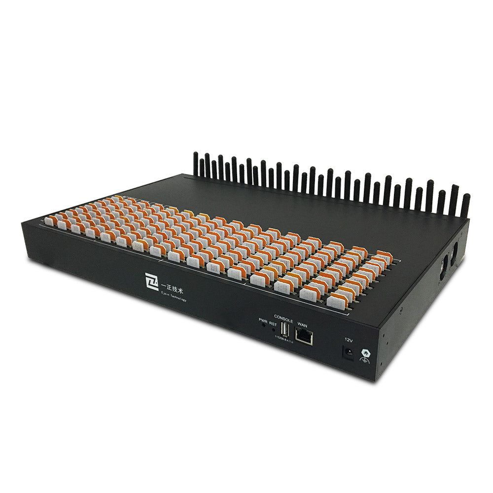 Ejointech 4G LTE 32 Port GSM Gateway VoIP 256 Mutiple-Sim Gateway Conf ...